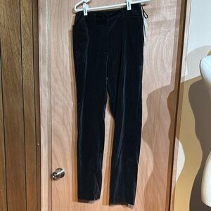 Lauren Ralph Lauren Black Pants 8 nwt velvet